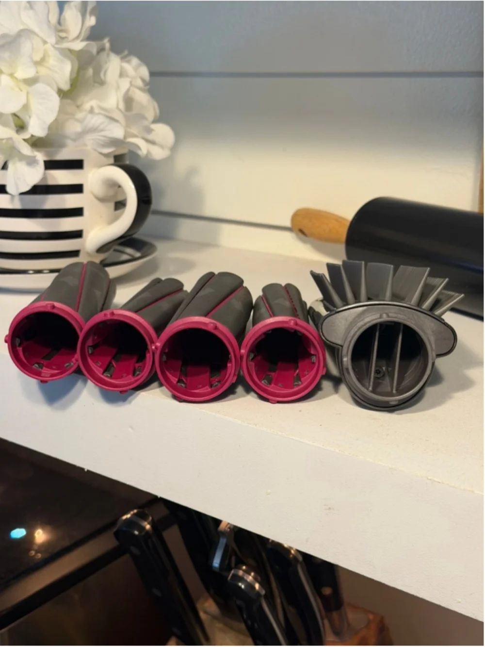 Dyson Airwrap Attachments Curling Barrels & Brush